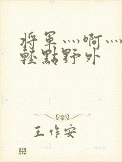 将军灬啊灬啊灬轻点野外封面