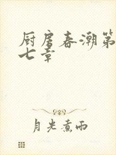 厨房春潮第三十七章