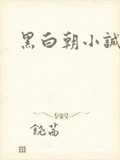 黑白朝小诚