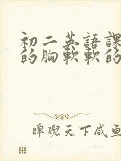 初二英语课代表的胸软软的