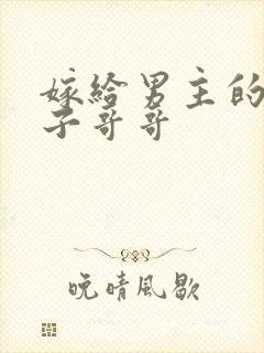 嫁给男主的病秧子哥哥