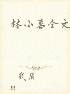 林小喜全文阅读