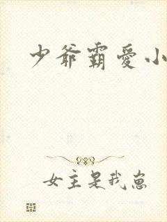 少爷霸爱小丫头