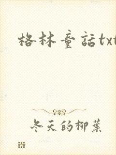 格林童话txt封面