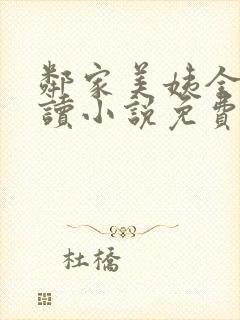 邻家美姨全文阅读小说免费