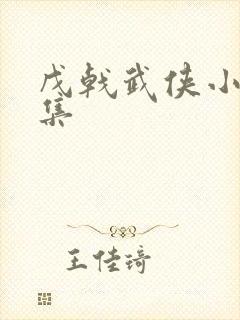 戊戟武侠小说全集