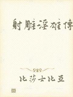 射雕淫雄传封面