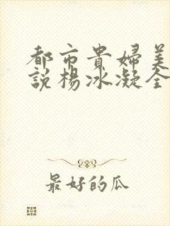 都市贵妇美腿小说杨冰凝全文阅读