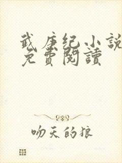 武庚纪小说全文免费阅读封面