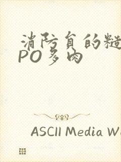 消防员的糙汉文PO多肉封面