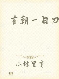 有朝一日刀在手