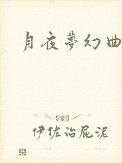 月夜梦幻曲封面