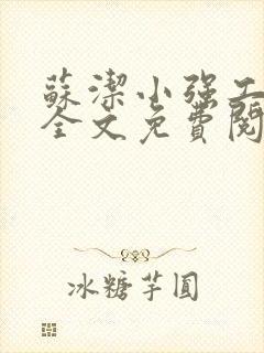 苏洁小强工地情全文免费阅读