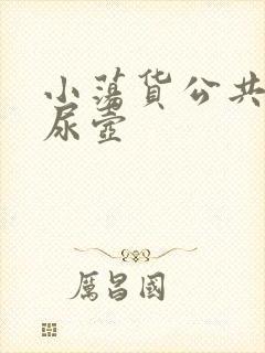 小荡货公共精厕尿壶