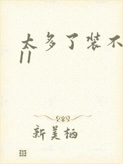 太多了装不下H11