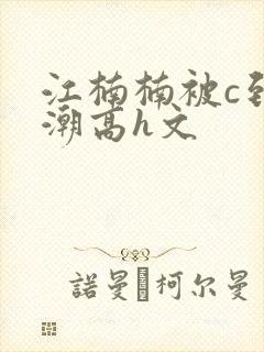 江楠楠被c到高潮高h文封面