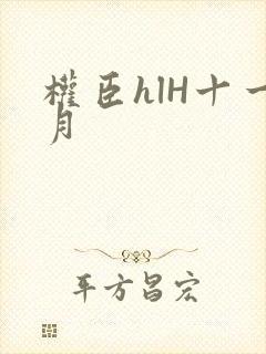 权臣hlH十一月