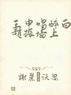 王申喝醉白洁被赵振墙上封面