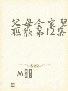 父母全家儿女大联欢第12集