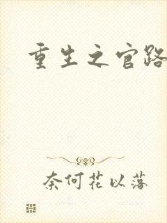 重生之官路风流