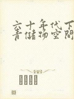 六十年代下乡知青储物空间