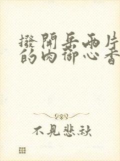 拨开岳两片肥嫩的肉御心香帅