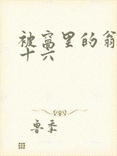 被窝里的翁憩二十六封面