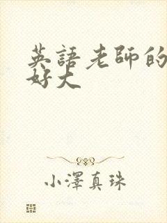 英语老师的兔子好大