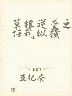 草根逆袭之都市任我纵横封面