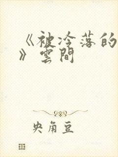 《被冷落的婚姻》云间封面