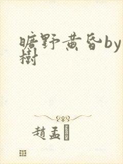 旷野黄昏by词树封面