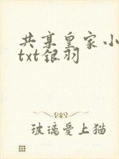 共享皇家小公主txt银羽