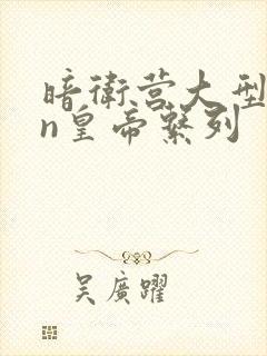 暗卫营大型hpn皇帝系列