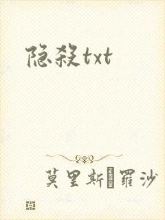 隐杀txt