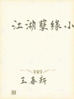 江湖孽缘小说封面