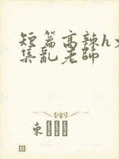 短篇高辣h文合集乱老师封面