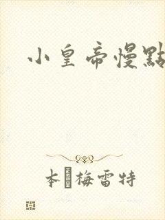 小皇帝慢点疼封面