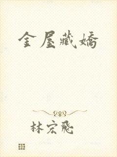 金屋藏娇封面