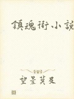 镇魂街小说封面