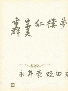 重生红楼梦之御群美