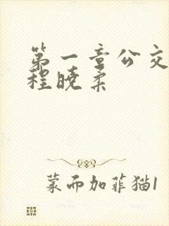 第一章公交激战程晓柔