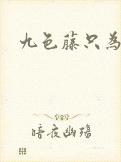 九色藤只为高清封面