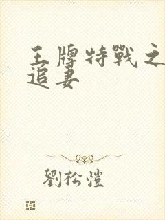 王牌特战之军少追妻