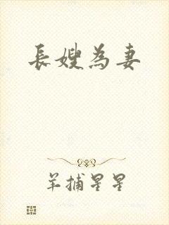 长嫂为妻