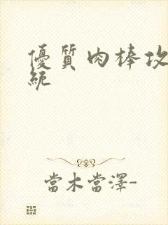 优质肉棒攻略系统