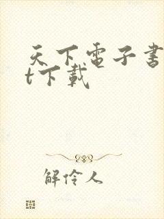 天下电子书txt下载封面