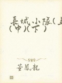 长城小队(上)(中)(下 )封面