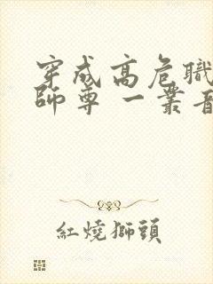 穿成高危职业之师尊 一丛音