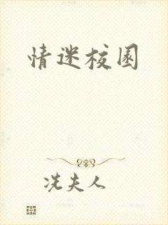 情迷校园封面
