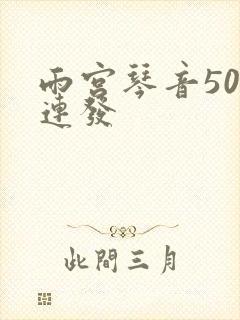 雨宫琴音500连发